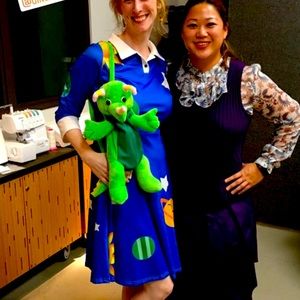 Ms. Frizzle Halloween Costume with Liz